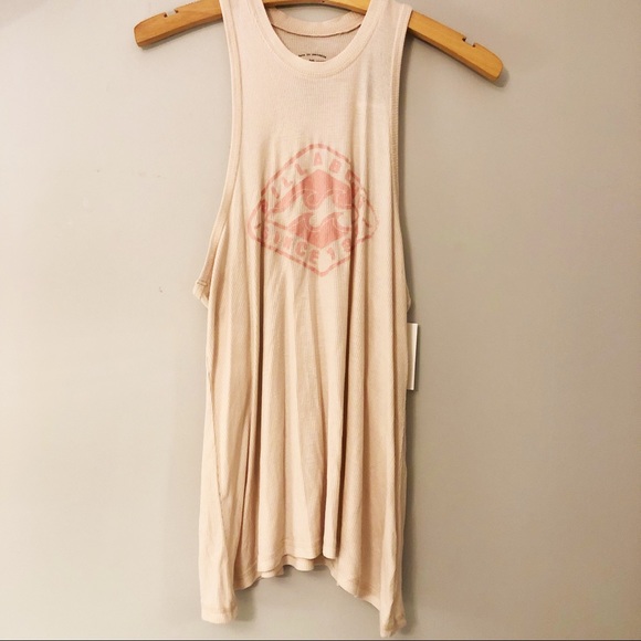 Billabong Tops - Billabong Light Pink Racerback Tank